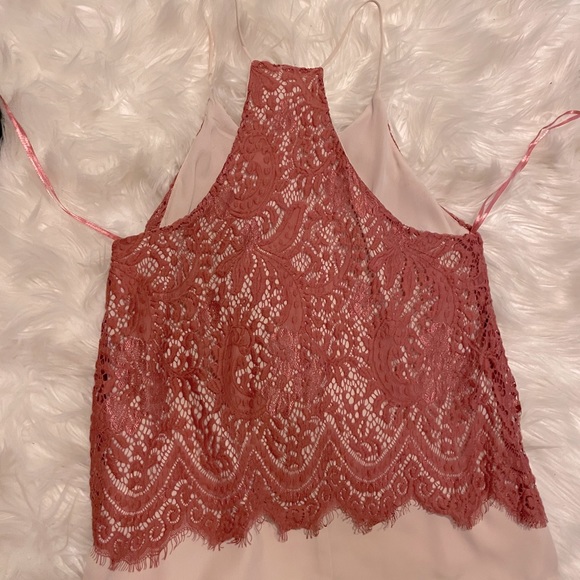 Lace tank top, small - Picture 2 of 4